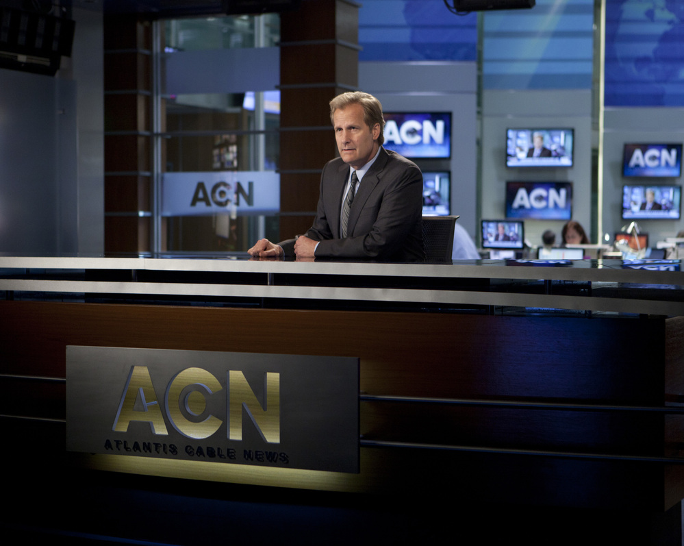 The Newsroom, starring Jeff Daniels, is one of the most popular American TV series in China. It's a favorite among a cadre of young, informal translators who see it as a way to challenge conventional Chinese thinking.