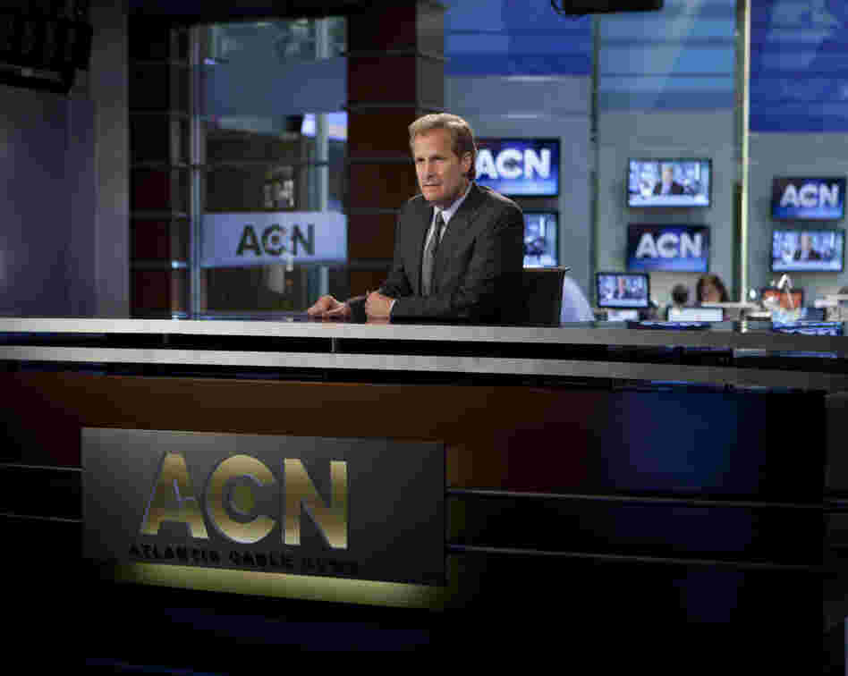 The Newsroom, starring Jeff Daniels, is one of the most popular American TV series in China. It's a favorite among a cadre of young, informal translators who see it as a way to challenge conventional Chinese thinking.