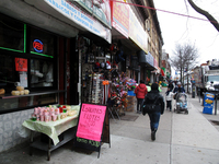 Researchers say communities with large immigrant populations create features that depress crime, like busy street life and lots of young families.