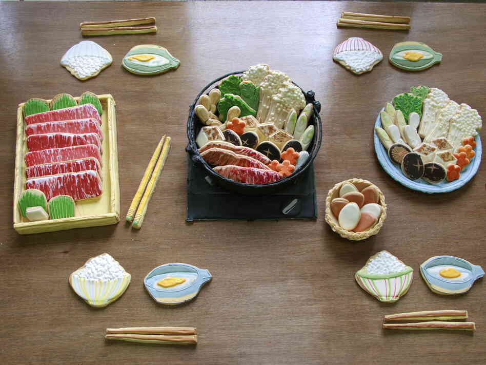Sukiyaki cookies