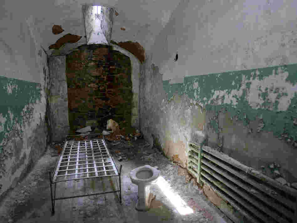 One of the cells at Eastern State Penitentiary in Philadelphia.