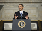 Standing in front of the Constitution, President Obama delivers an address on national security and terrorism in 2009 at the National Archives in Washington. Standing in front of the Constitution, President Obama delivers an address on national security and terrorism in 2009 at the National Archives in Washington.