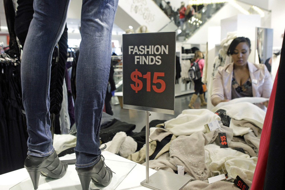 Clothing chains like H&M (above) and Forever 21 design and distribute new styles so quickly and cheaply, they've been dubbed "fast fashion" retailers.