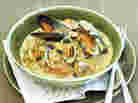 Rachel Allen's recipe for Molly Malone's Cockle and Mussel Chowder derives its name from a popular Irish folk song.