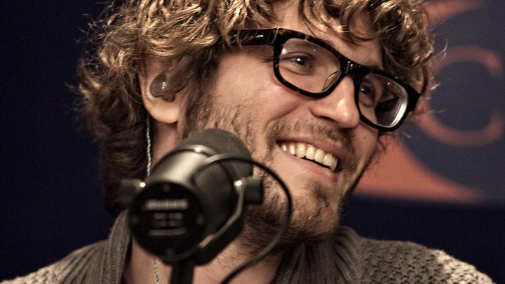 Ra Ra Riot lead singer Wes Miles.