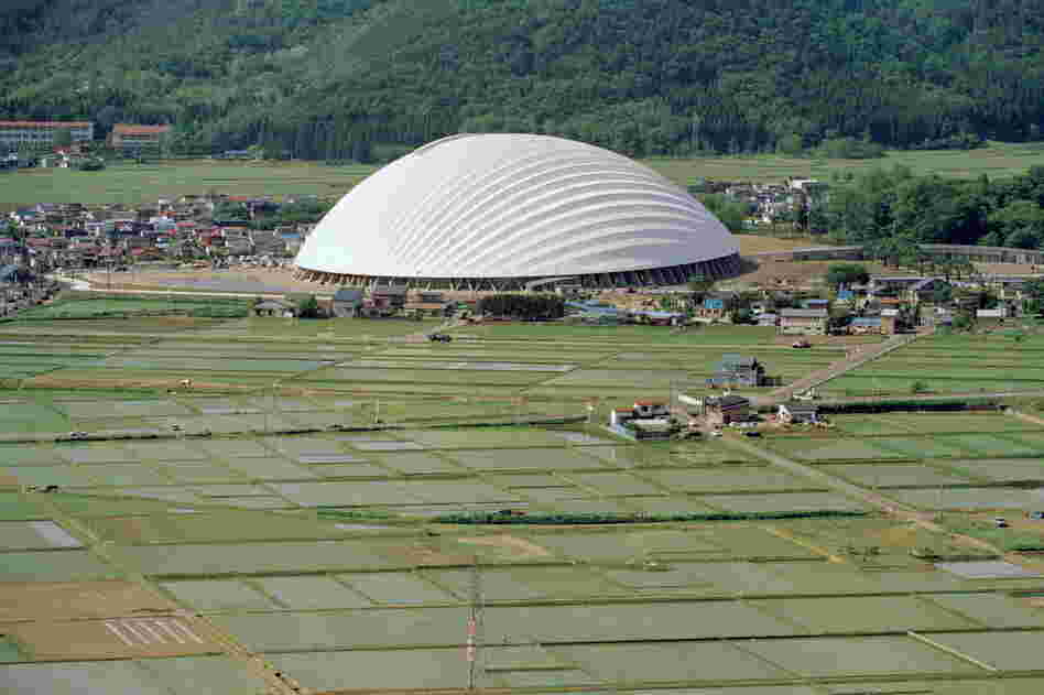 Dome in Odate (multipurpose dome), Odate-shi, Akita, Japan