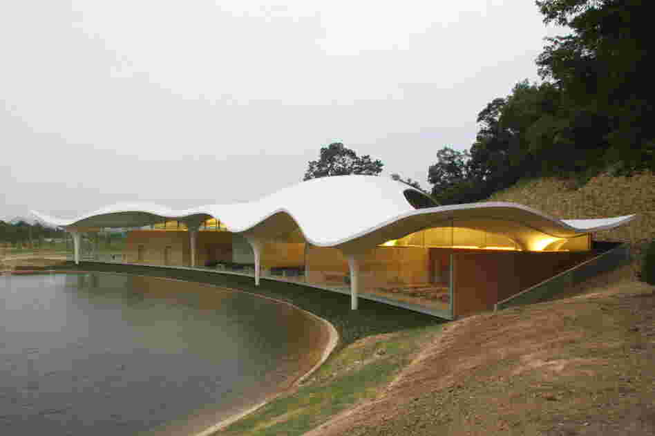 Meiso no Mori, Municipal Funeral Hall, 2004-2006, Kakamigahara-shi, Gifu, Japan
