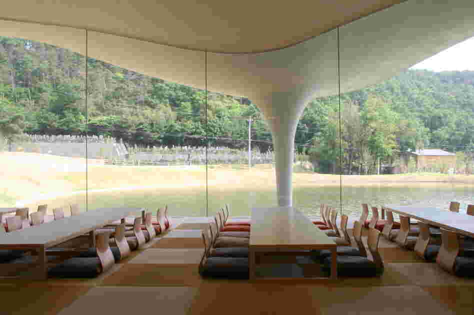 Meiso no Mori, Municipal Funeral Hall, 2004-2006, Kakamigahara-shi, Gifu, Japan