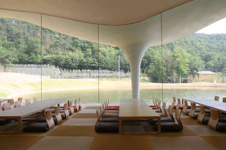Meiso no Mori, Municipal Funeral Hall, 2004-2006, Kakamigahara-shi, Gifu, Japan