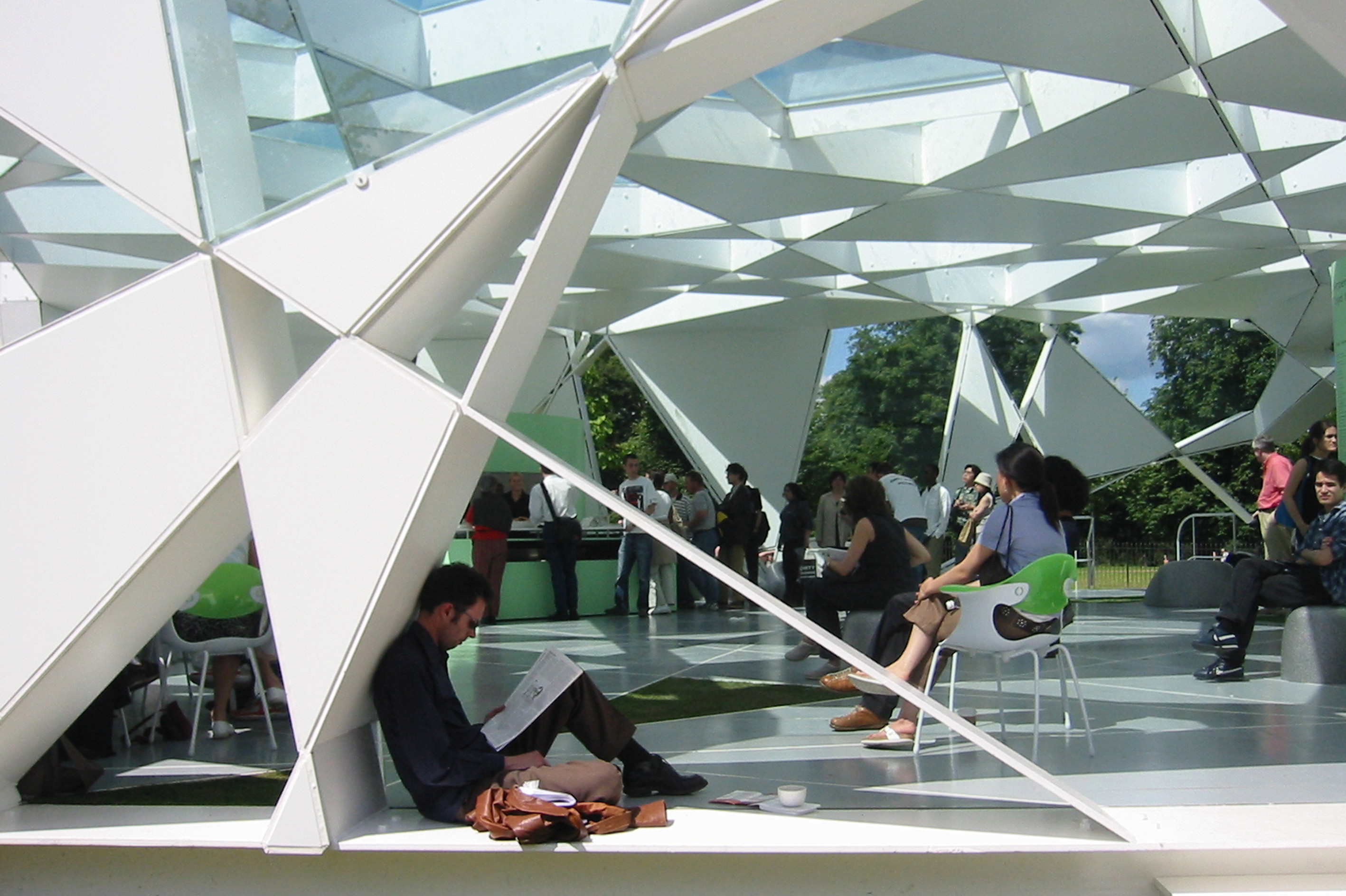Serpentine Gallery Pavilion, 2002, London, U.K.