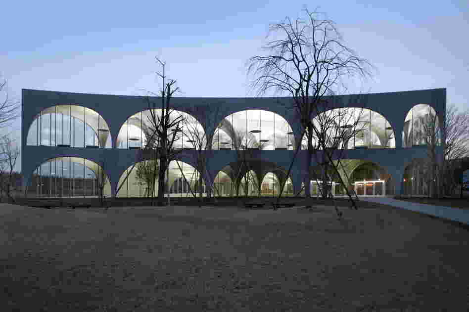 Tama Art University Library, 2004-2007, Hachioji-shi, Tokyo, Japan