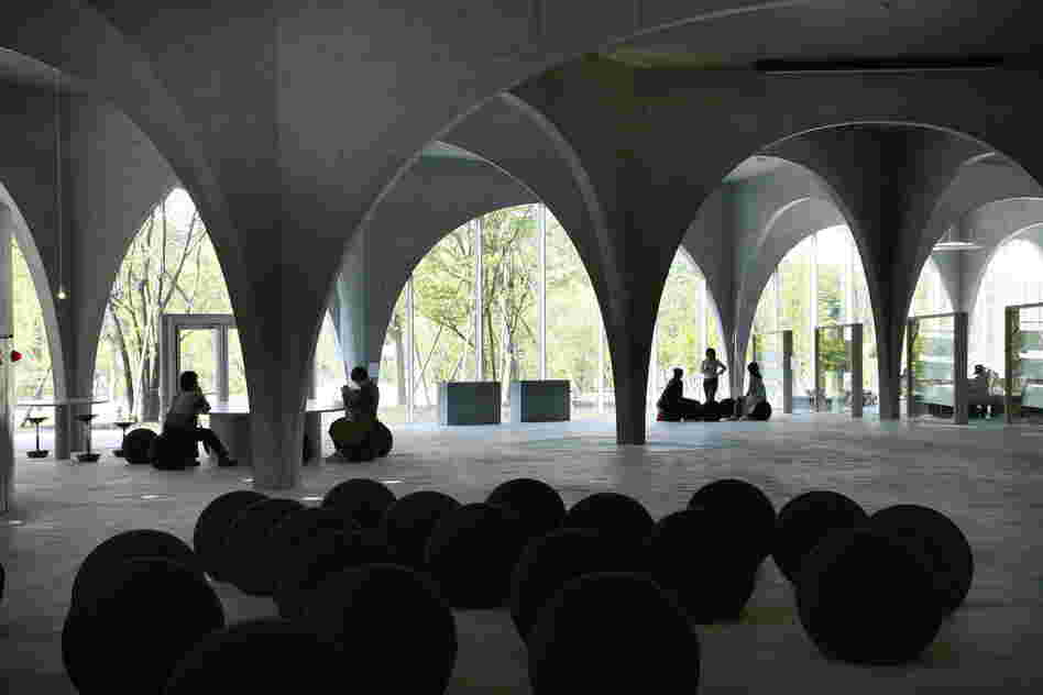 Tama Art University Library, 2004-2007, Hachioji-shi, Tokyo, Japan