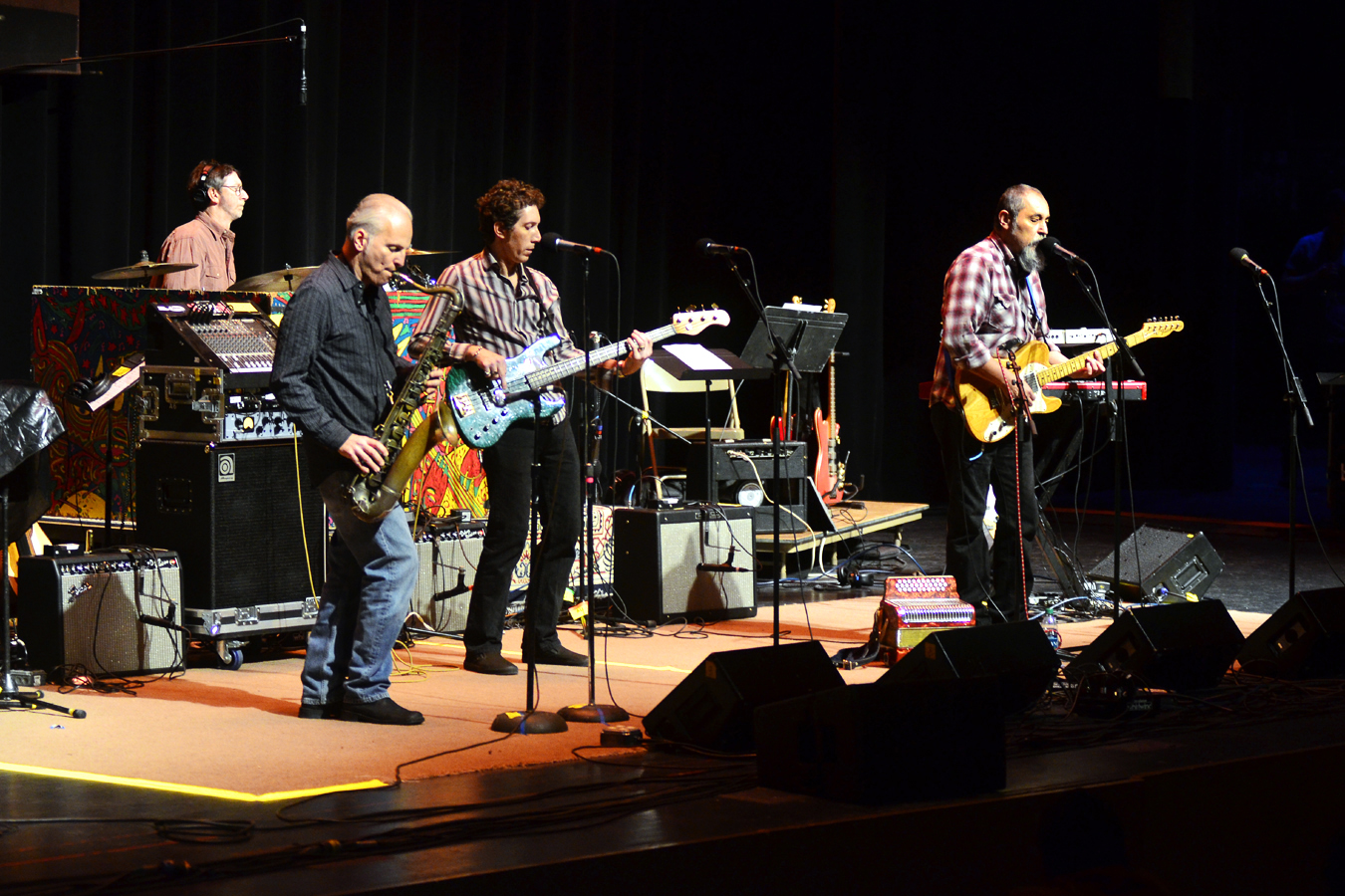 The Iguanas perform live at Mountain Stage.