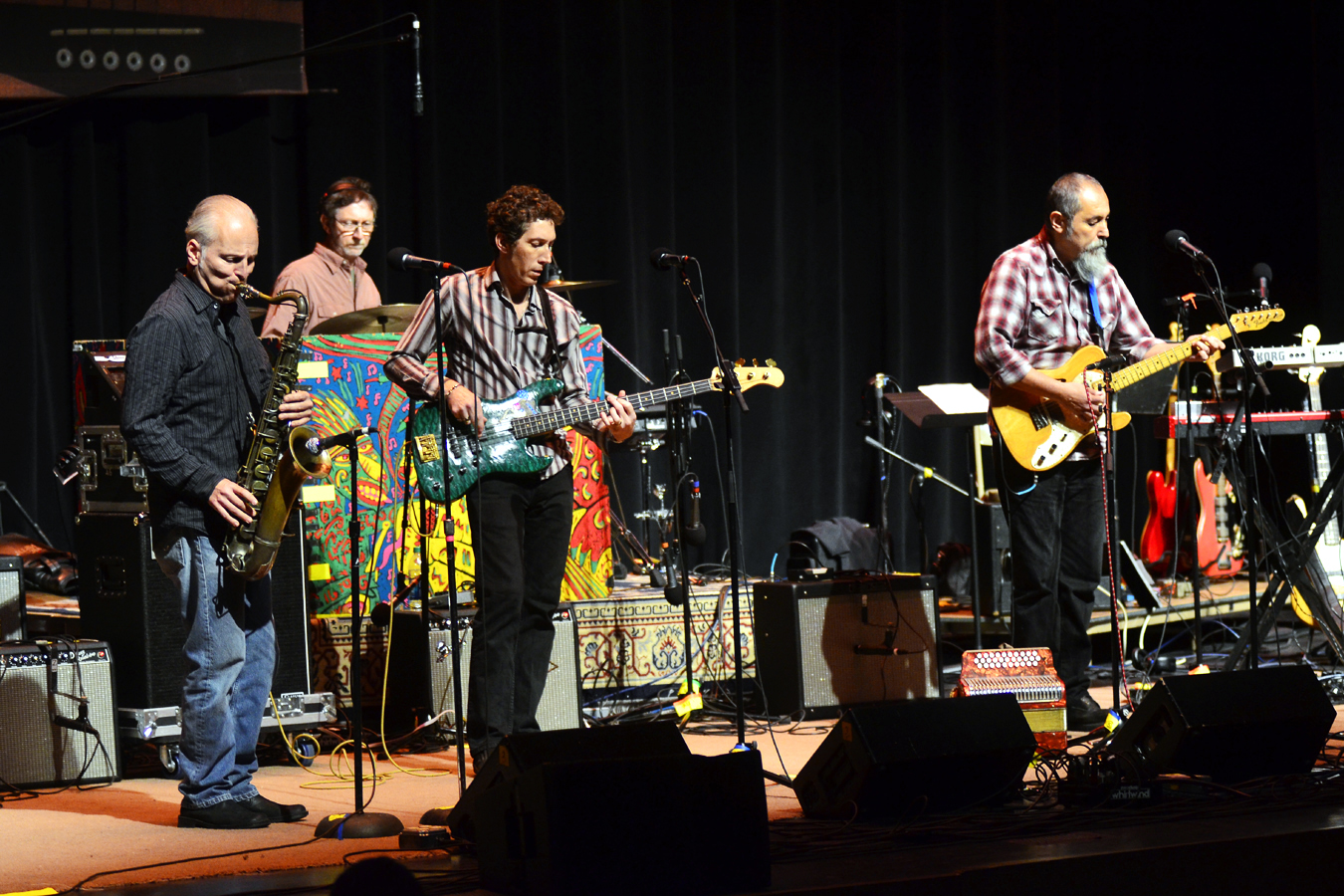 The Iguanas perform live at Mountain Stage.