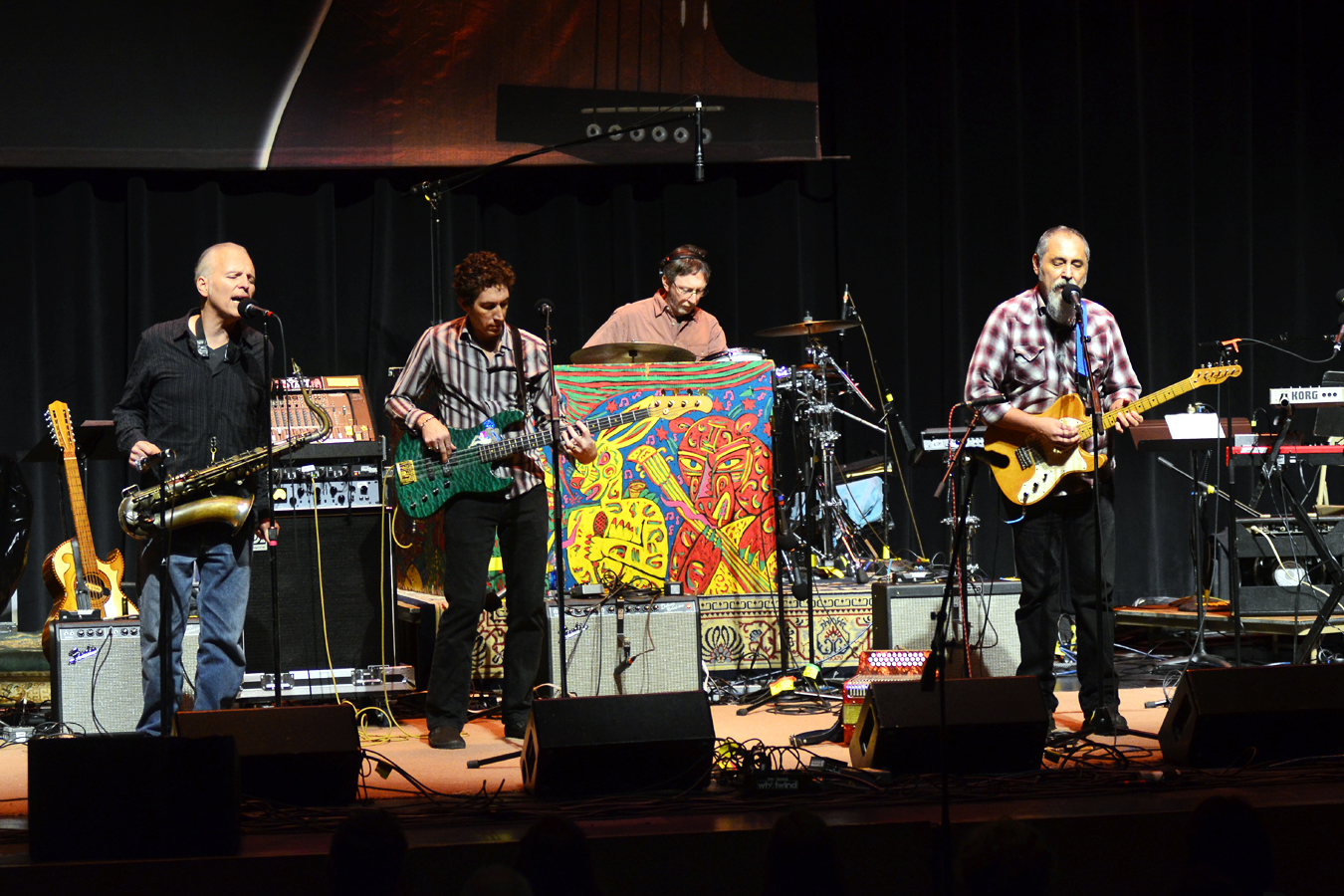 The Iguanas perform live at Mountain Stage.