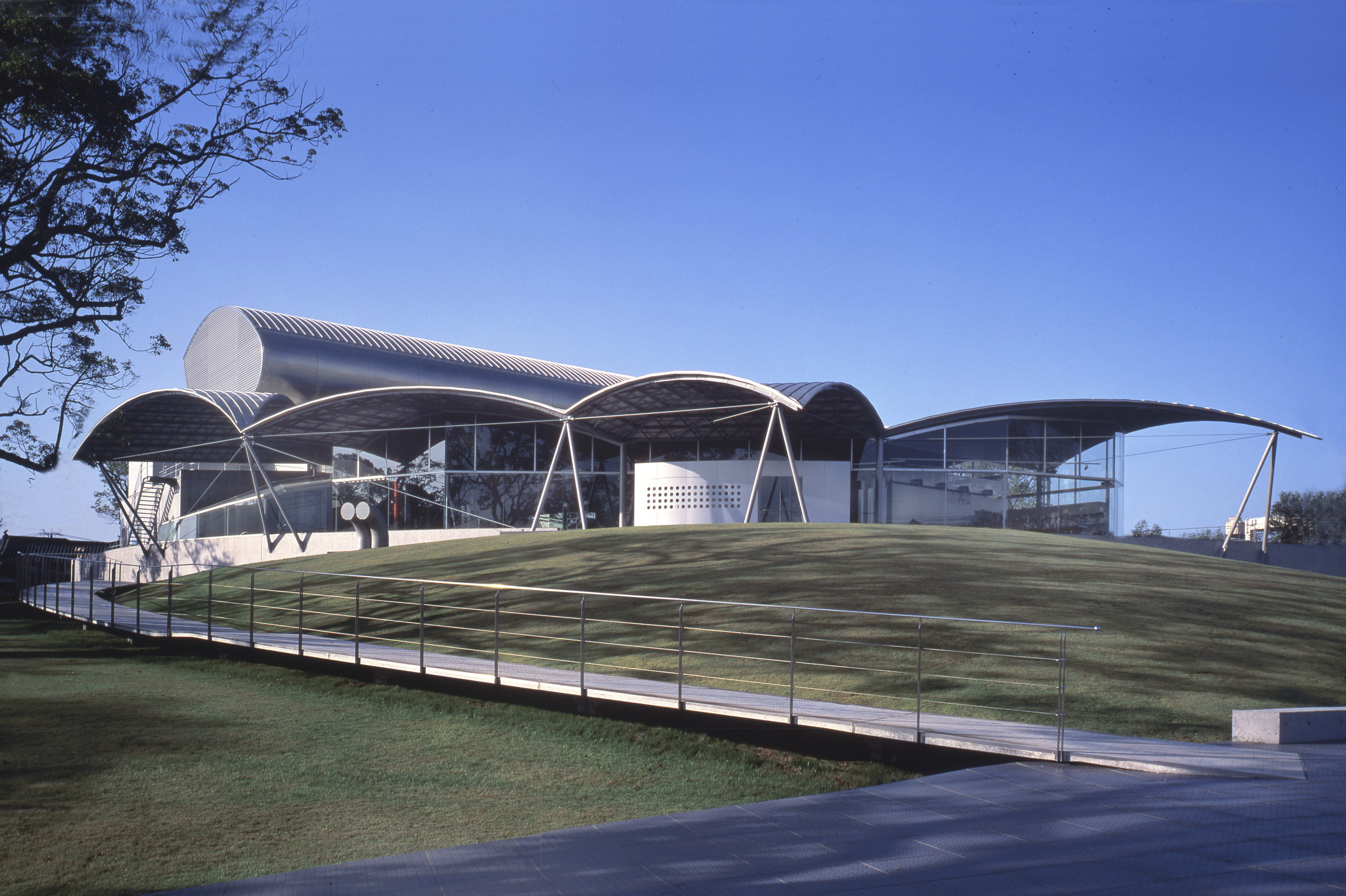 Yatsushiro Municipal Museum, 1988-91, Yatsushiro-shi, Kumamoto, Japan
