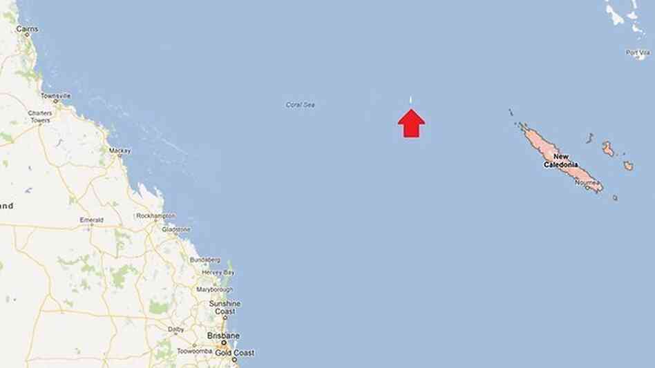 Sandy Island, via PerthNow