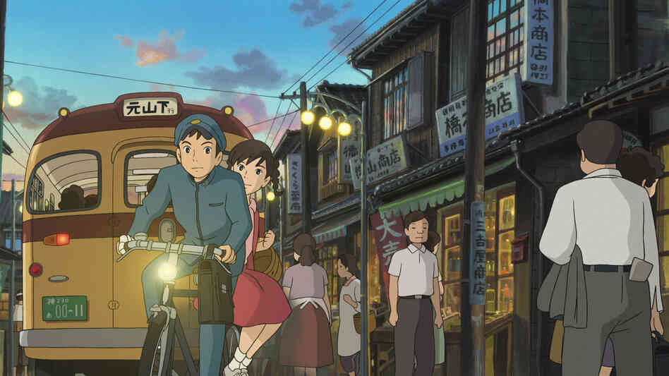 In 1963 Japan, Shun (voiced by Anton Yelchin) and Umi (Sarah Bolger) unite to preserve a beloved old building that serves as a clubhouse for young intellectuals at their seaside community school. In 1963 Japan, Shun (voiced by Anton Yelchin) and Umi (Sarah Bolger) unite to preserve a beloved old building that serves as a clubhouse for young intellectuals at their seaside community school.
