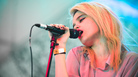 Sky Ferreira plays The Fader Fort at SXSW 2013. Sky Ferreira plays The Fader Fort at SXSW 2013.