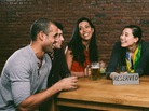 Grouper, an online dating service, uses social media to connect people interested in blind dates to create six-person outings. Grouper, an online dating service, uses social media to connect people interested in blind dates to create six-person outings.