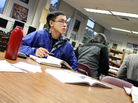Nelson Kanuk, a senior at Mt. Edgecumbe High School, is one of six Alaskan youth suing the state, asking it to pay more attention to climate change. Nelson Kanuk, a senior at Mt. Edgecumbe High School, is one of six Alaskan youth suing the state, asking it to pay more attention to climate change.