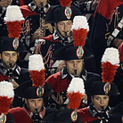 A marching band perfroms before the introduction of Pope Francis at St. Peter's Basilica on Wednesday in Vatican City. A marching band perfroms before the introduction of Pope Francis at St. Peter's Basilica on Wednesday in Vatican City.