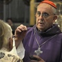 Pope Francis — then Argentine Archbishop Jorge Bergoglio — on Ash Wednesday in Buenos Aires, Argentina, on Feb. 13. Pope Francis — then Argentine Archbishop Jorge Bergoglio — on Ash Wednesday in Buenos Aires, Argentina, on Feb. 13.