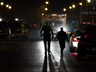 In Herkimer, N.Y., police and suspect Kurt Myers were in a standoff from midday Wednesday into early early Thursday. Overnight, these officers were on the town's North Main Street. In Herkimer, N.Y., police and suspect Kurt Myers were in a standoff from midday Wednesday into early early Thursday. Overnight, these officers were on the town's North Main Street.