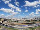 The city of Sao Paolo, Brazil, shot with a fisheye lens. Standards of living are improving not just in the big developing nations like Brazil, but also in smaller countries such as Bangladesh and Ghana. The city of Sao Paolo, Brazil, shot with a fisheye lens. Standards of living are improving not just in the big developing nations like Brazil, but also in smaller countries such as Bangladesh and Ghana.