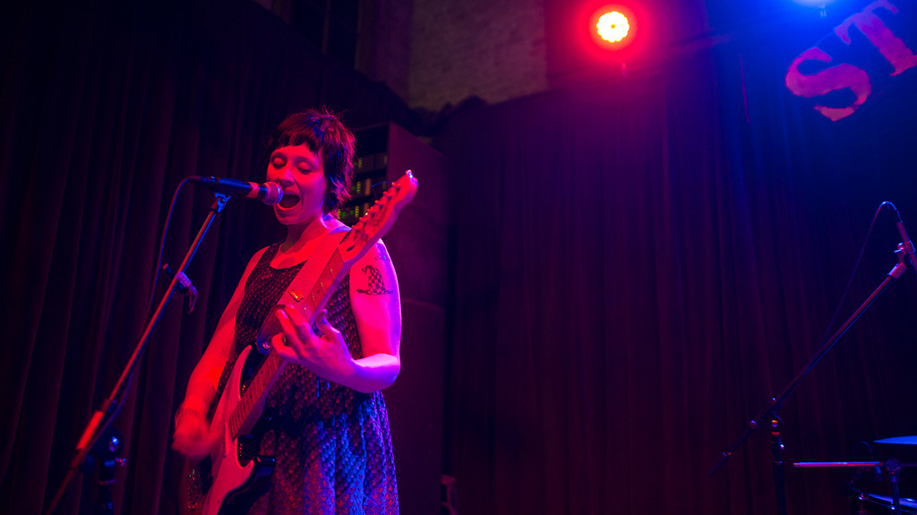Katie Crutchfield of Waxahatchee performs at NPR Music's 2013 SXSW Showcase at Stubb's.