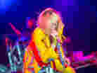 Karen O led the Yeah Yeah Yeahs through a set at Stubb's that included songs from the band's new album, Mosquito.