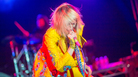 Karen O led the Yeah Yeah Yeahs through a set at Stubb's that included songs from the band's new album, Mosquito. Karen O led the Yeah Yeah Yeahs through a set at Stubb's that included songs from the band's new album, Mosquito.