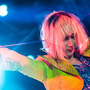 Karen O of Yeah Yeah Yeahs performs at NPR Music's 2013 SXSW Showcase at Stubb's.