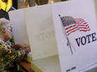 A voter fills out her ballot during early voting before the 2012 presidential election at the Gila County Recorder's Office in Globe, Ariz., on Oct. 26. A voter fills out her ballot during early voting before the 2012 presidential election at the Gila County Recorder's Office in Globe, Ariz., on Oct. 26.