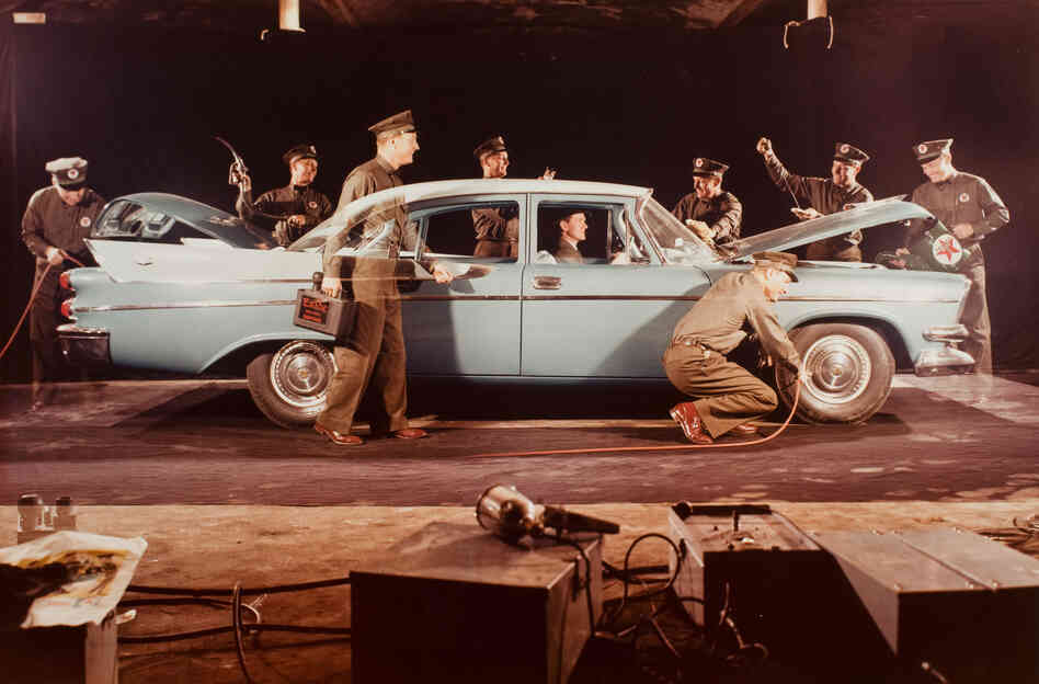 Advertisement for Texaco Inc., 1957 (Ralph Bartholomew Jr.)