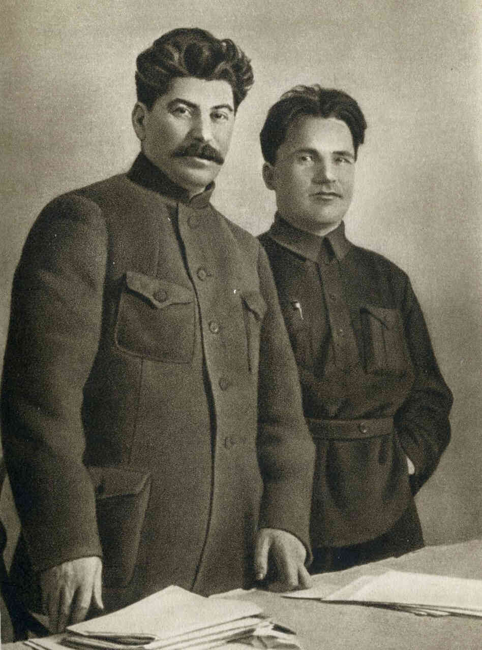 Joseph Stalin and Sergey Kirov, 1926, photogravure, published in Joseph Stalin: A Short Biography (Moscow, 1949)