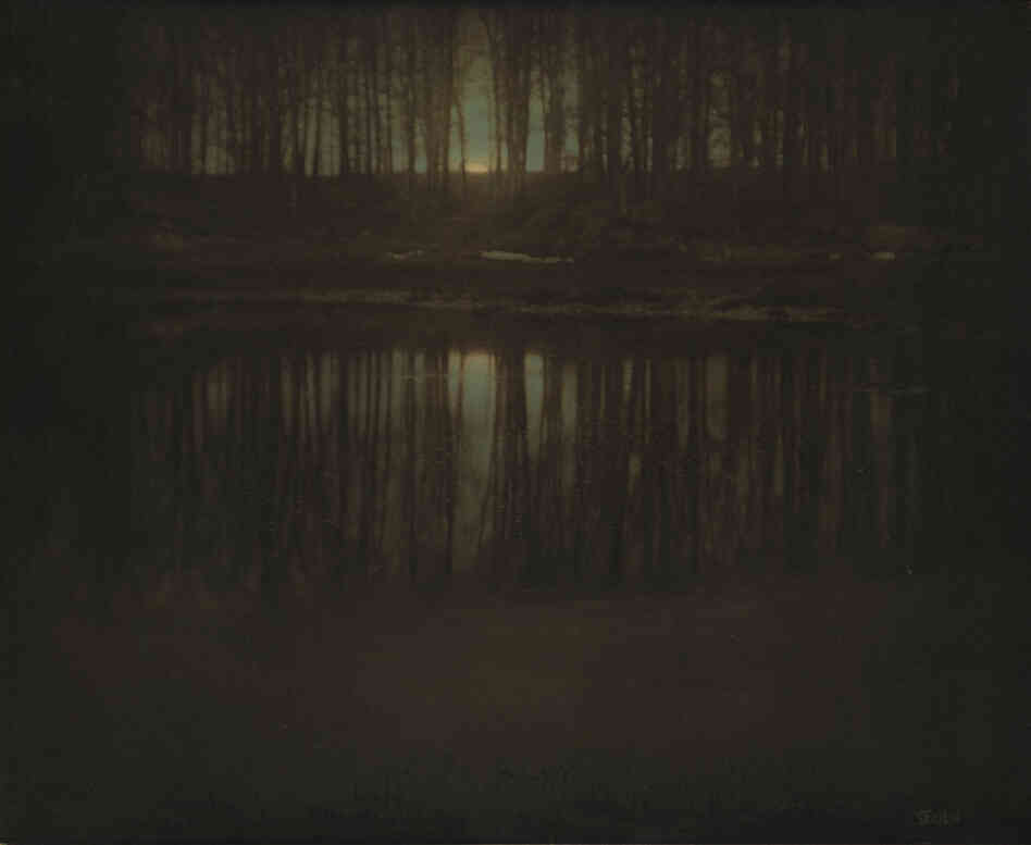 The Pond — Moonrise, 1904 (Edward Steichen)