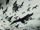 The noisy film is mostly wordless, with animals and nature filling in the blanks between its strangely stark images. The noisy film is mostly wordless, with animals and nature filling in the blanks between its strangely stark images.