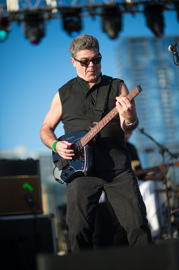 Fronted by Oscar-winning Argentine composer Gustavo Santaolalla, Bajofondo's music was as cinematic as it was unexpected at <em>Alt.Latino</em>'s SXSW showcase.