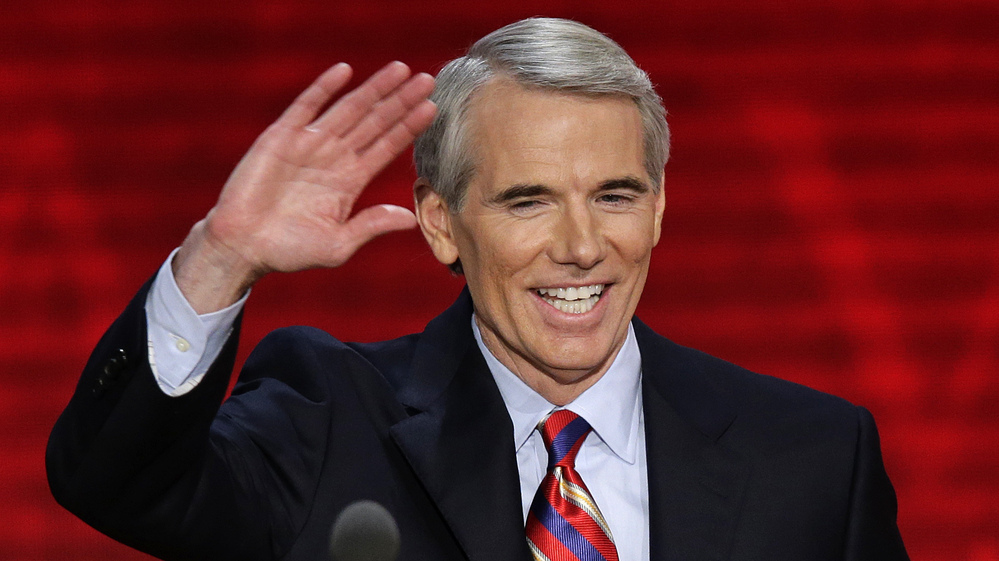 Sen. Rob Portman, R-Ohio, speaks at the Republican National Convention in Tampa, Fla., on Aug. 29, 2012.