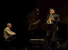 Charles Lloyd performs with pianist Jason Moran in Munich in early 2013.