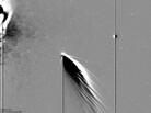 Comet PanSTARRS, as viewed by NASA's orbiting STEREO (Solar TErrestrial RElations Observatory). Comet PanSTARRS, as viewed by NASA's orbiting STEREO (Solar TErrestrial RElations Observatory).