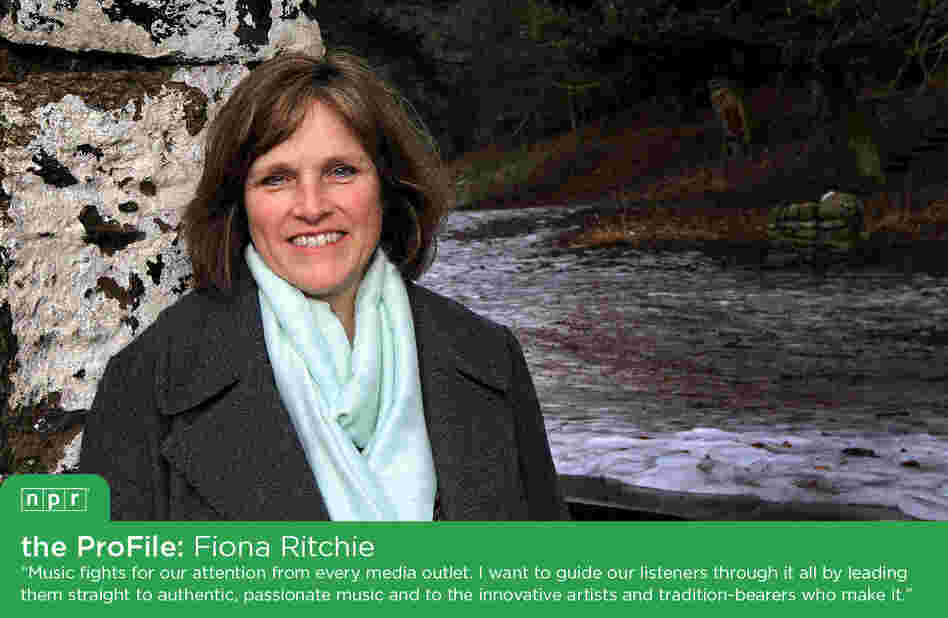 NPR's The Thistle & Shamrock Host Fiona Ritchie. NPR's The Thistle & Shamrock Host Fiona Ritchie.