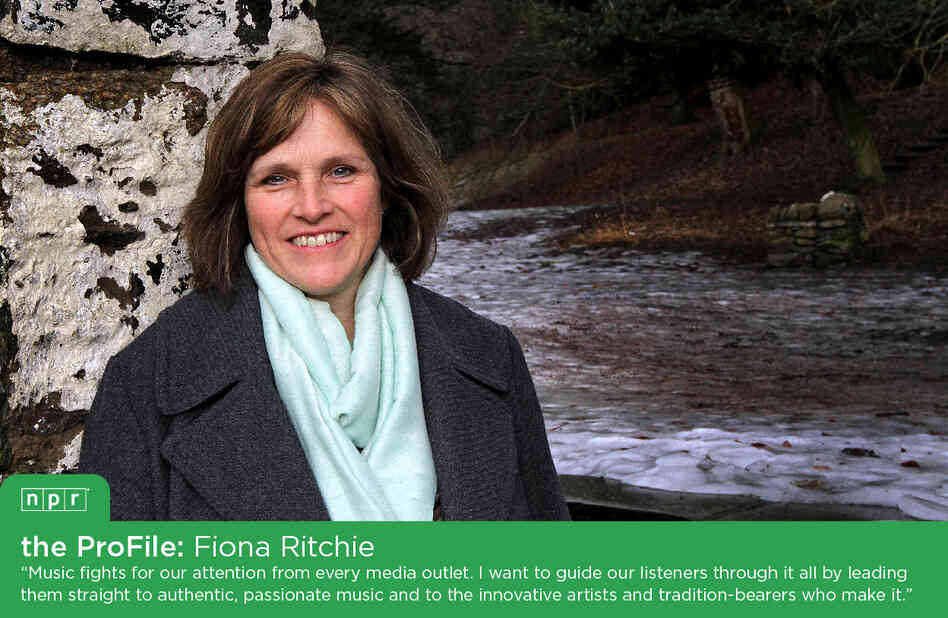 NPR's The Thistle & Shamrock Host Fiona Ritchie. NPR's The Thistle & Shamrock Host Fiona Ritchie.