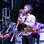 The Flaming Lips on stage at the Belmont in Austin, Texas. The band played its 2002 album, Yoshimi Battles the Pink Robots.