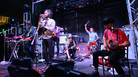 The Flaming Lips on stage at the Belmont in Austin, Texas. The band played its 2002 album, Yoshimi Battles the Pink Robots. The Flaming Lips on stage at the Belmont in Austin, Texas. The band played its 2002 album, Yoshimi Battles the Pink Robots.
