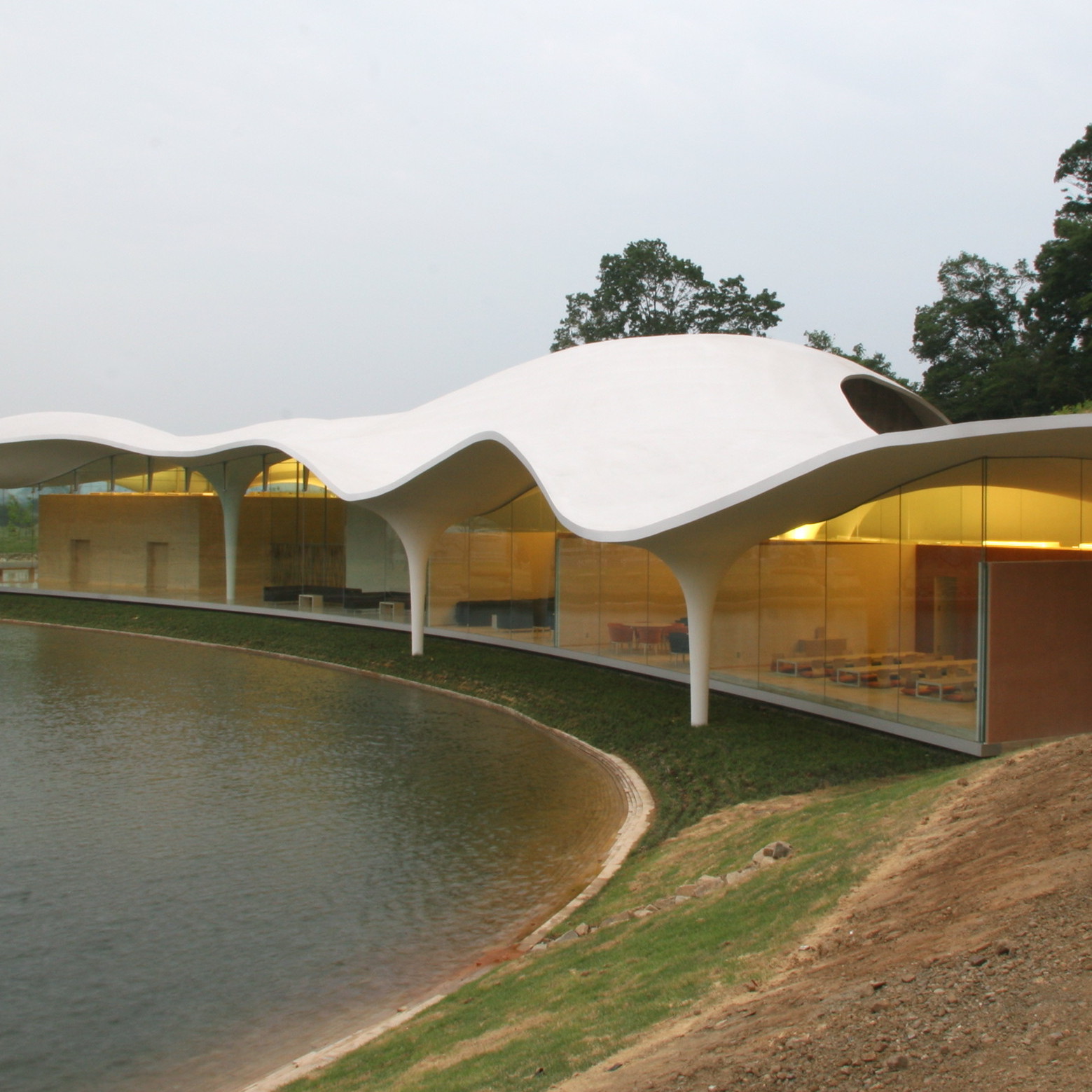 Meiso no Mori, Municipal Funeral Hall, 2004-2006, Kakamigahara-shi, Gifu, Japan