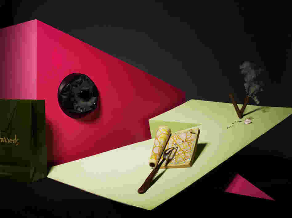 James Wannerton worked with photographers Dominic Davies and Andrew Stellitano to create this conceptual image, which for him elicits the taste of a roast lamb dinner with all of the trimmings.