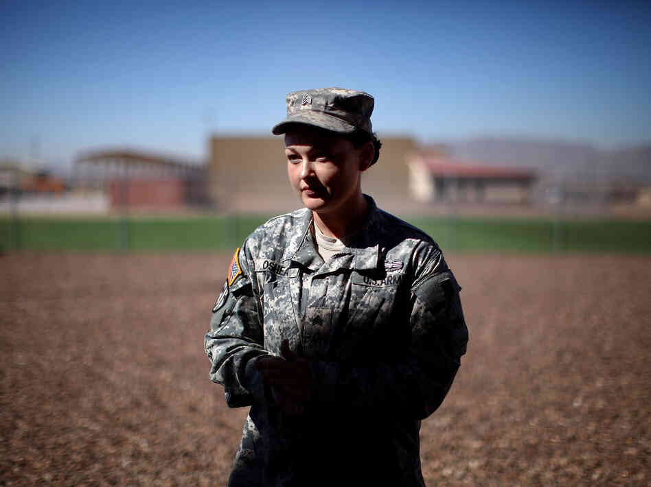 Sgt. Jaclyn O'Shea led a FET on two tours in Afghanistan.
