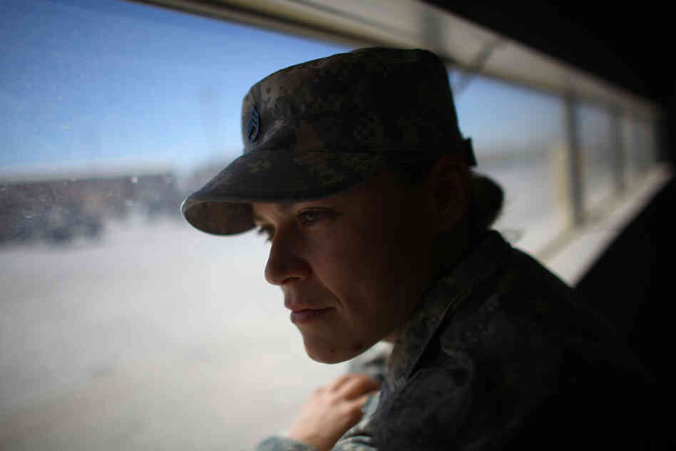 Staff Sgt. Jessica Keown, with the 3rd Brigade, 1st Armored Division at Fort Bliss in El Paso Texas, served with a female engagement team, or FET, in Afghanistan.